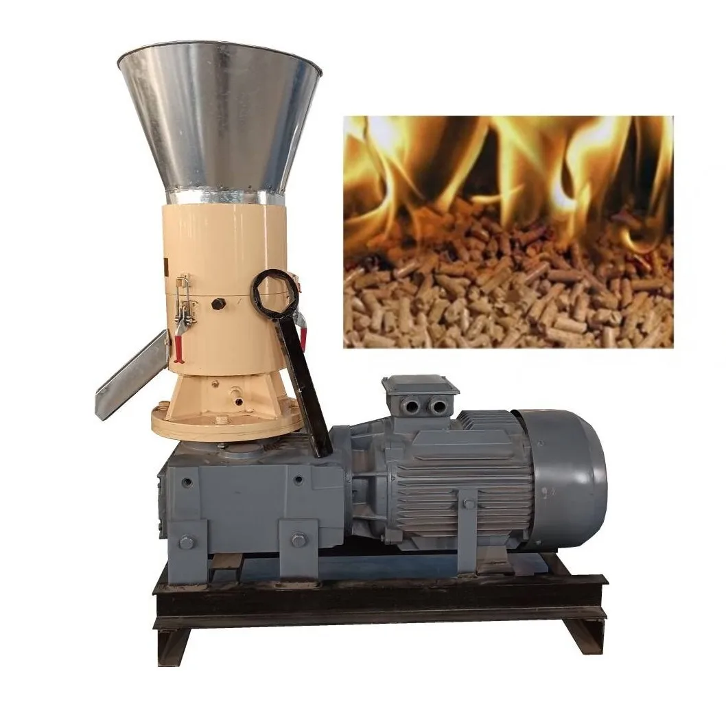 Wood Pellet Making Machine - 소형 톱밥 짚 연료 PTO 바이오매스