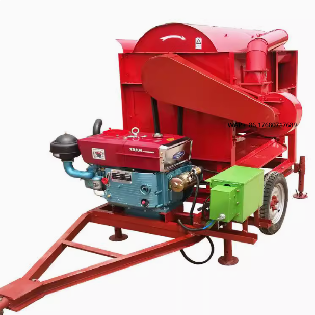Corn Sheller Machine - 엔진식 옥수수 탈곡기 농장용 탈곡기 옥수수