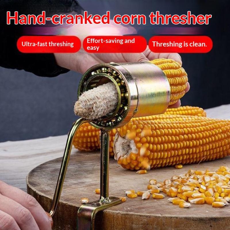 Corn Sheller Machine - 수동식 옥수수 껍질 벗기는 기계/탈곡기/분리기, 클립