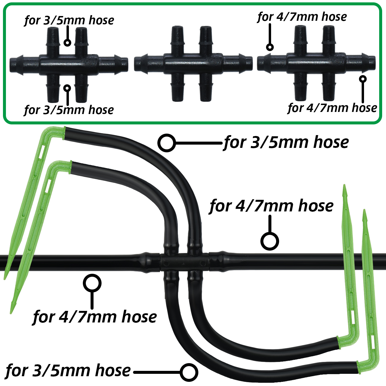 KESLA 정원 4/7mm ~ 3/5mm 호스 자동 급 - Irrigation Drip Tape 리뷰 및 가격