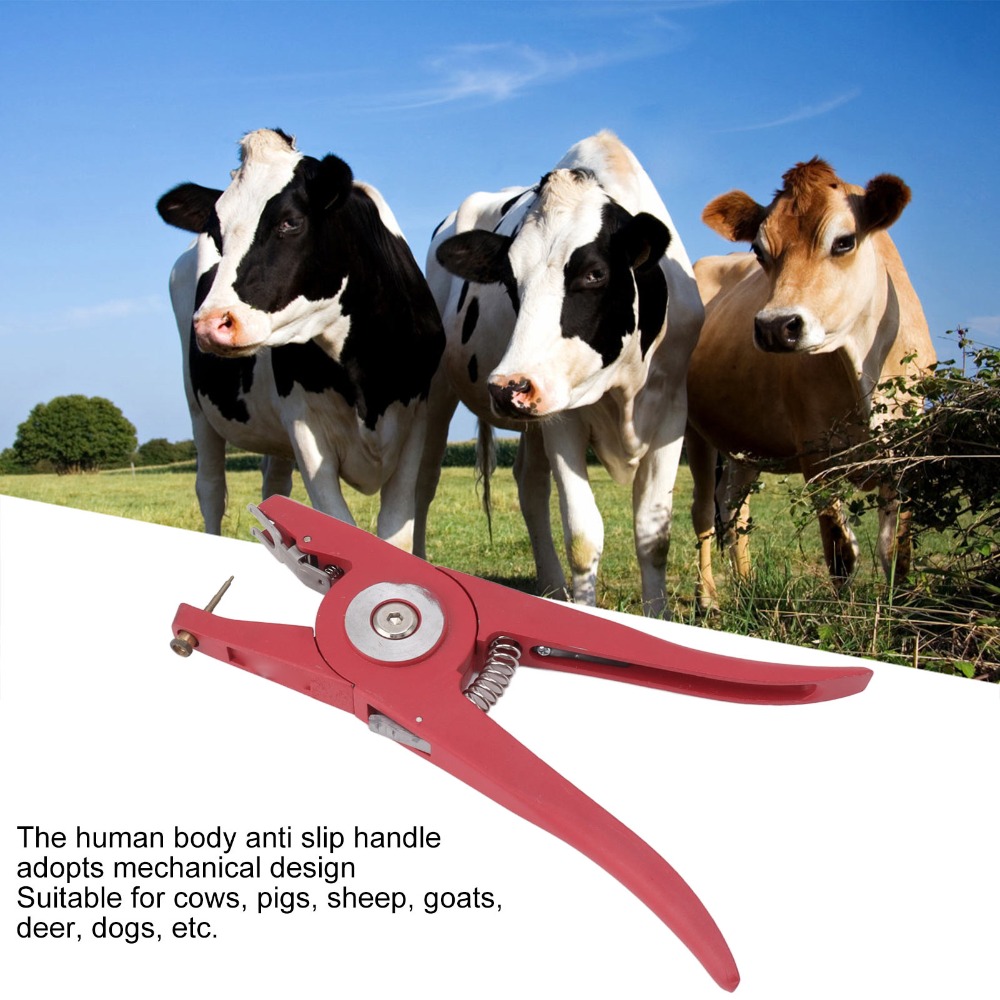 합금 가축 귀표시기 플라이어 레드 항산화 표면 유니버설 - Livestock Ear Tag 리뷰 및 가격