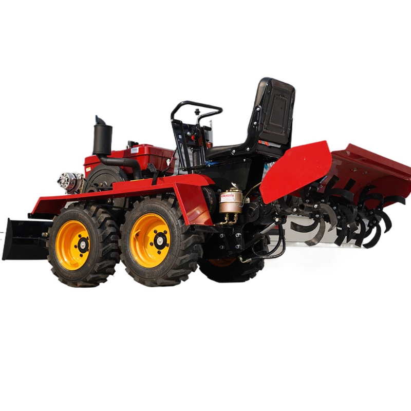 맞춤형 25마력 미니 휠 트랙터 (전면 도저 및 로터리 - Agriculture Farming Services 리뷰 및 가격