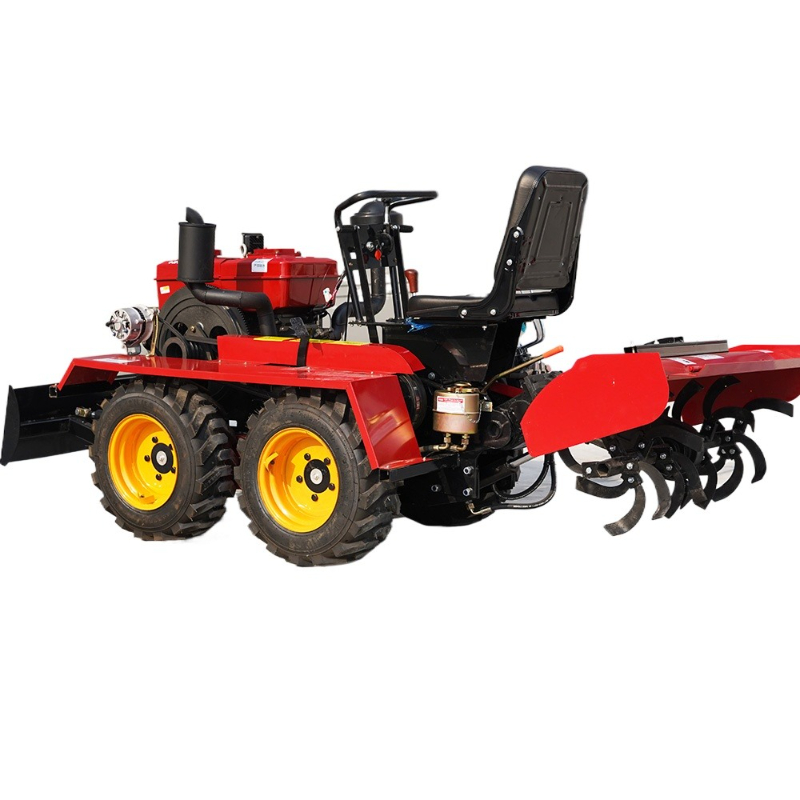 맞춤형 25마력 미니 휠 트랙터 (전면 도저 및 로터리 - Agriculture Farming Services 리뷰 및 가격