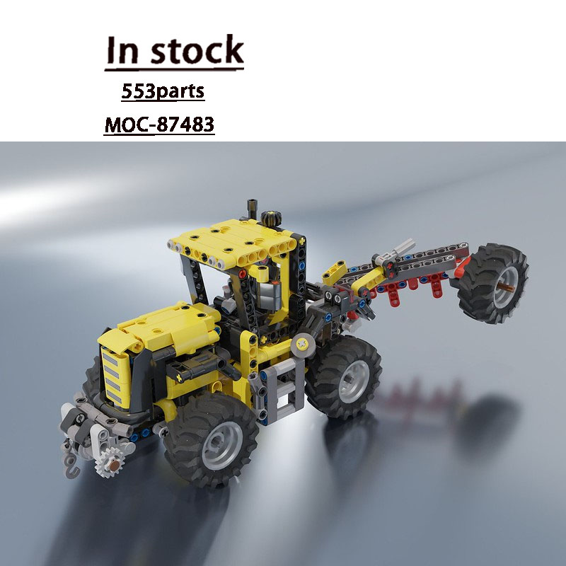 MOC-87483 도시 농업 농장 새로운 노란색 트랙터 - Urban Farming Agriculture 리뷰 및 가격