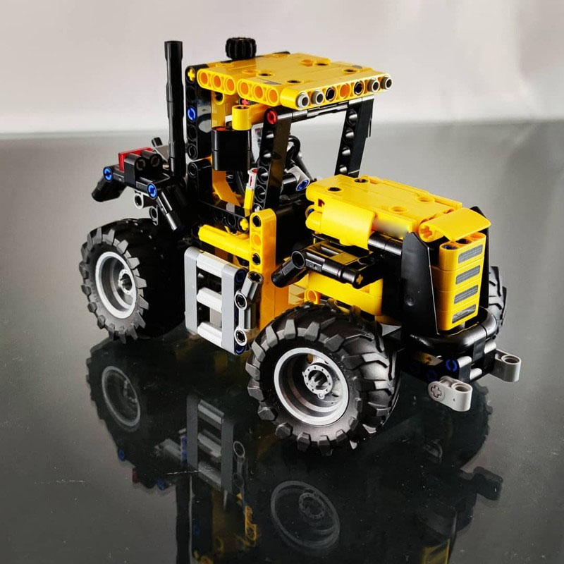 MOC-87483 도시 농업 농장 새로운 노란색 트랙터 - Urban Farming Agriculture 리뷰 및 가격