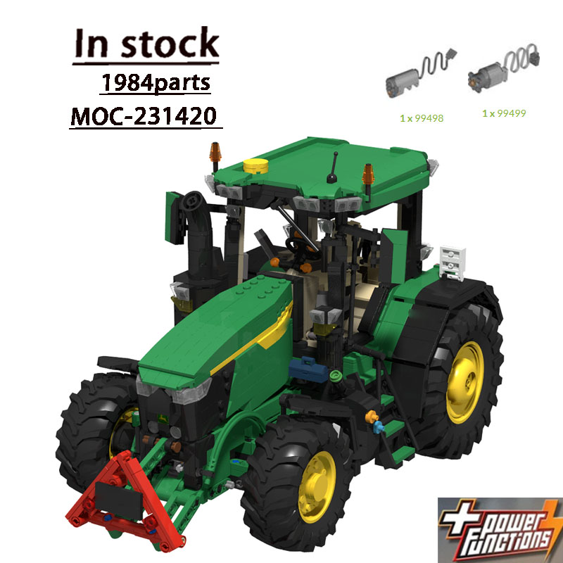 MOC-231420 도시 농장 농업용 트랙터 빌딩 블록 - Urban Farming Agriculture 리뷰 및 가격