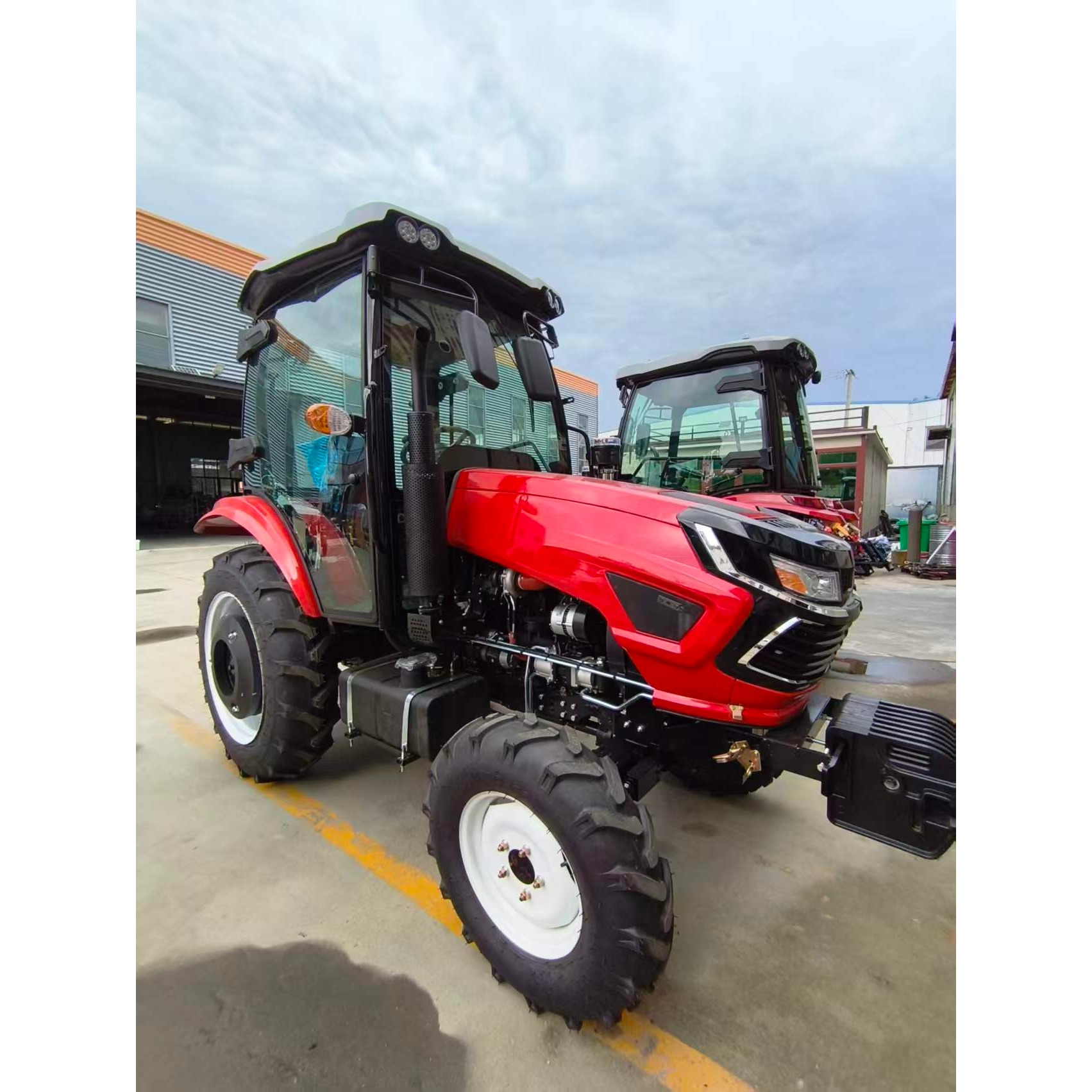 4륜 구동 농업용 트랙터, 100마력 디젤 엔진, 긴  - Agriculture Farming Services 리뷰 및 가격