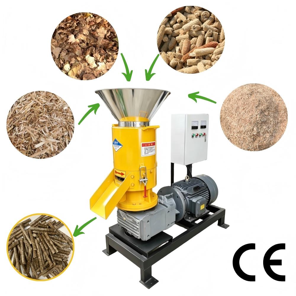 바이오매스 목재 팔레트 및 펠릿 제조기(잔디 처리 기능 - Wood Pellet Making Machine 리뷰 및 가격