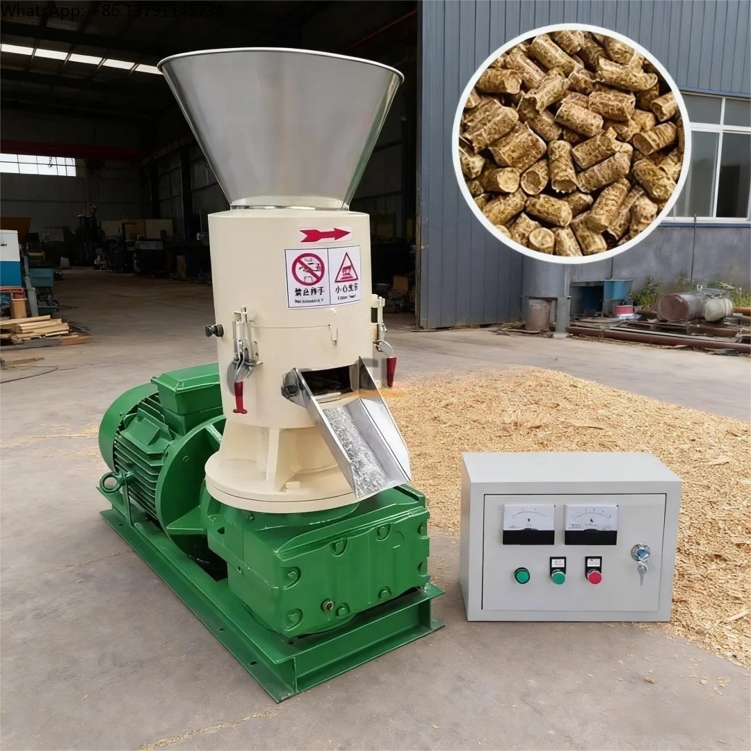 고품질 플랫 다이 목재 펠릿 제조기, 바이오매스 톱밥  - Wood Pellet Making Machine 리뷰 및 가격