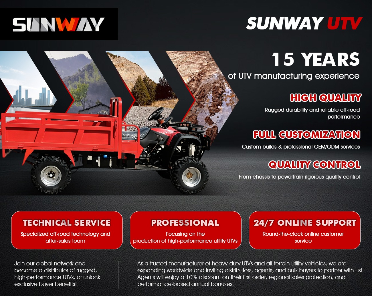고급 400cc 농업용 유틸리티 차량 4x4 농장 운송 - Agriculture Farming Services 리뷰 및 가격