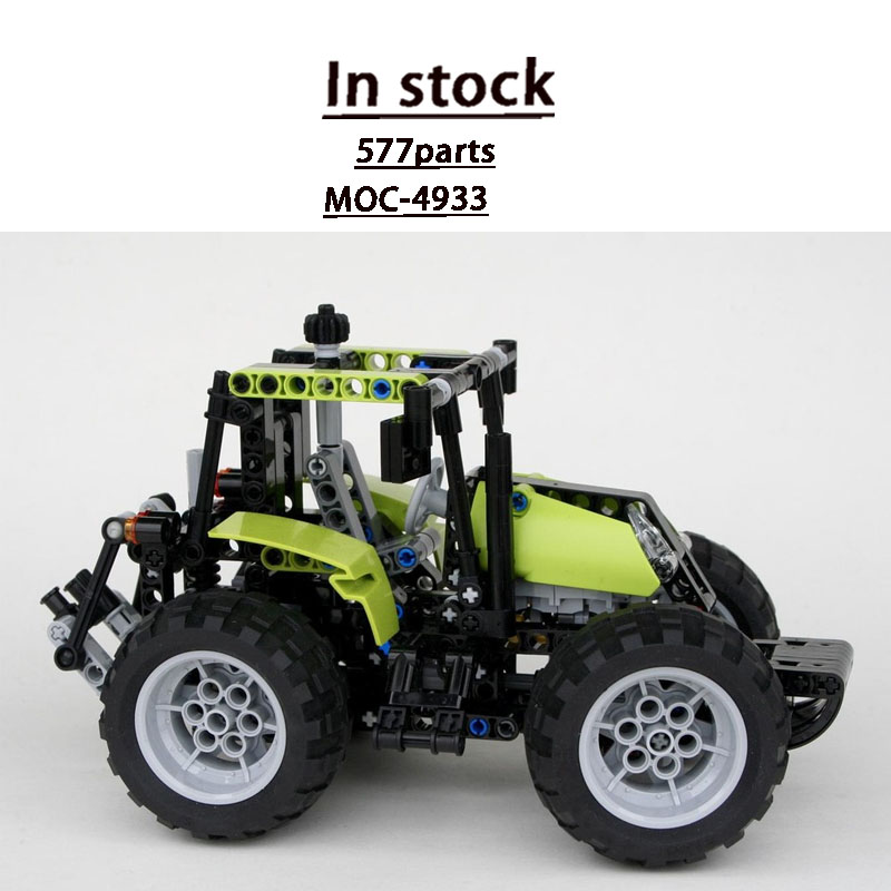 MOC-4933 도시 농장 농업용 트랙터 빌딩 블록 모 - Urban Farming Agriculture 리뷰 및 가격