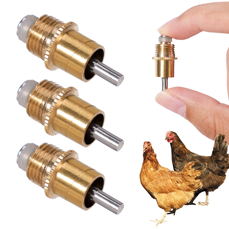 20개 황동 가금류 니플 급수기, 닭 오리 거위용 자동 - Chicken Nipple Drinker 리뷰 및 가격