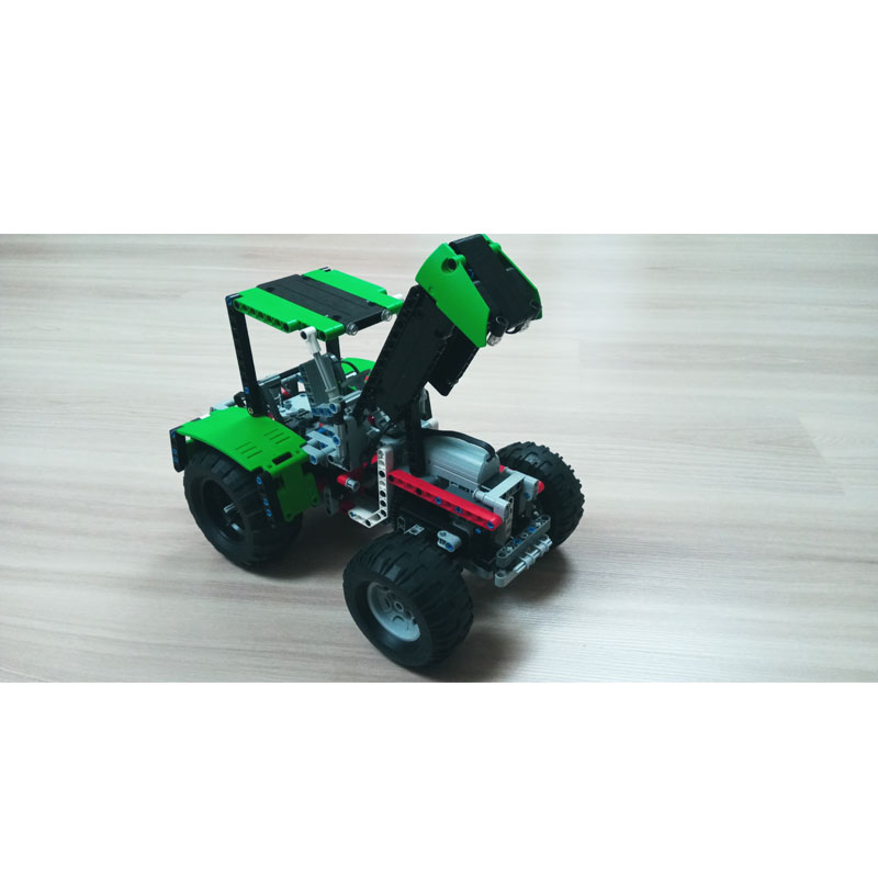 MOC-80667 도시 농장 농업용 중형 트랙터 빌딩  - Urban Farming Agriculture 리뷰 및 가격